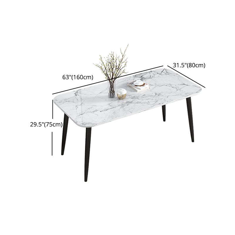 Modern 1/2/3/4/5/6/7 Pieces Dining Set Marble Dining Furniture Set /Separate Items Clearhalo 'Dining Room Sets' 'Dining Tables & Seating' 'dining_room_set' 'furn' 'furn_dining_room_set' 'Furniture' 'furniture_dining_room_set' 'Kitchen & Dining Furniture' 'kitchen&dining_furn' 'kitchen' 1200x1200_c3ca5f56-385d-4fc1-84cc-8331892dc6ae