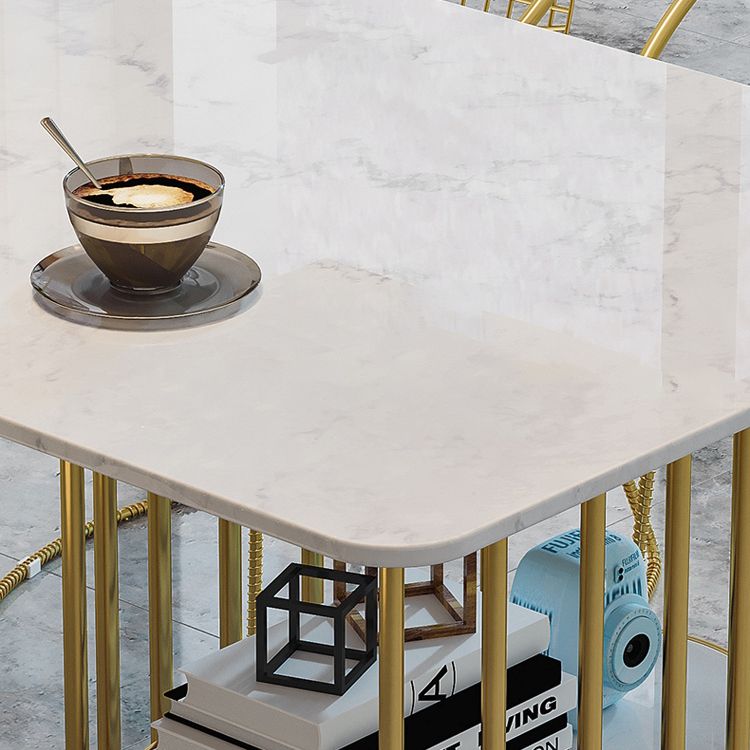 Nordic 1/2/4/5 Pieces Dining Set Rectangle Stone Dining Table for Dining Room Clearhalo 'Dining Room Sets' 'Dining Tables & Seating' 'dining_room_set' 'furn' 'furn_dining_room_set' 'Furniture' 'Kitchen & Dining Furniture' 1200x1200_c3cf3ee1-bb2b-4dd8-84ac-e57c987e52d2