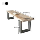 Rectangle Shape Luxury Dining Table Solid Wood Fixed Table for Kitchen Clearhalo ' dining_table' 'Dining Tables & Seating' 'Dining Tables' 'furn' 'furn_dining_table' 'Furniture' 'furniture_dining_table' 'Kitchen & Dining Furniture' 'kitchen&dining_furn' 'kitchen' 'kitchen_dining_table' 1200x1200_c3d2a6f4-703e-4c5a-a81d-b4c0c08b3019