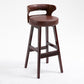 Contemporary Solid Wood Folding Barstools Indoor Bar Stool with Low Back Clearhalo 'Bar Furniture' 'Bar Stools' 'bar_stools' 'furn' 'furn_bar_stools' 'furniture_bar_stools' 'Kitchen & Dining Furniture' 'kitchen&dining_furn' 'kitchen' 'kitchen_furn' Furniture' 1200x1200_c3d3cf3d-3817-4d8a-9a60-2da3bb708607