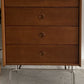 Commode double ultra moderne en pin, commode de rangement pour chambre à coucher