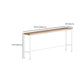 Indoor Contemporary Bar Dining Table Rectangle Solid Wood Bar Table Clearhalo 'Bar Furniture' 'Bar Tables' 'bar_tables' 'furn' 'furn_bar_tables' 'Furniture' 'Kitchen & Dining Furniture' 1200x1200_c3d95844-81fb-4305-807c-ec2869f89387