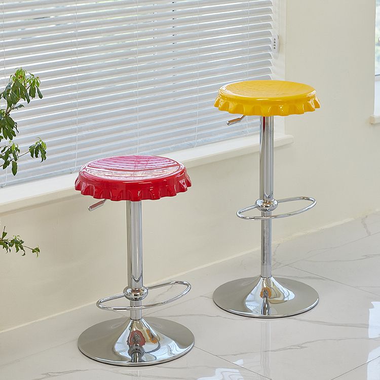 Contemporary Backless Indoor Armless Footrest Bar Stool with Metal Base Clearhalo 'Bar Furniture' 'Bar Stools' 'bar_stools' 'furn' 'furn_bar_stools' 'Furniture' 'Kitchen & Dining Furniture' 1200x1200_c3d9ce98-8e14-45a4-8c42-5522d1abc364