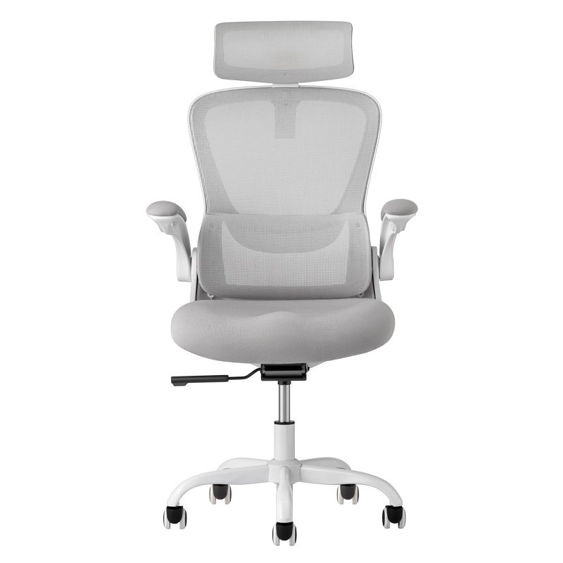 Modern Office Chair Removable Arms No Distressing Ergonomic Chair with Wheels Clearhalo 'furn' 'furn_office_chair' 'Furniture' 'Office Chairs' 'Office Furniture' 'office_chair' 1200x1200_c3db8143-7e49-4da4-810a-d820f0e11f32