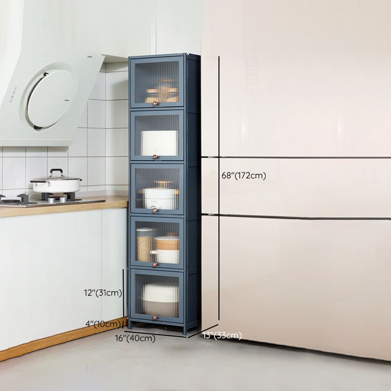 Mesa contemporánea de la mesa del aparador Bamboo con puertas para la cocina