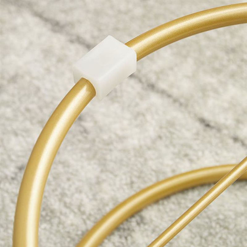 Mildew Resistant Ottoman Pure Color Modern Upholstered Velvet Round Ottoman Clearhalo 'furn' 'furn_ottomans_poufs' 'Furniture' 'Living Room Furniture' 'Ottomans & Poufs' 'ottomans_poufs' 1200x1200_c3e24e98-bd72-4281-aa9e-e9f8f349bfb1