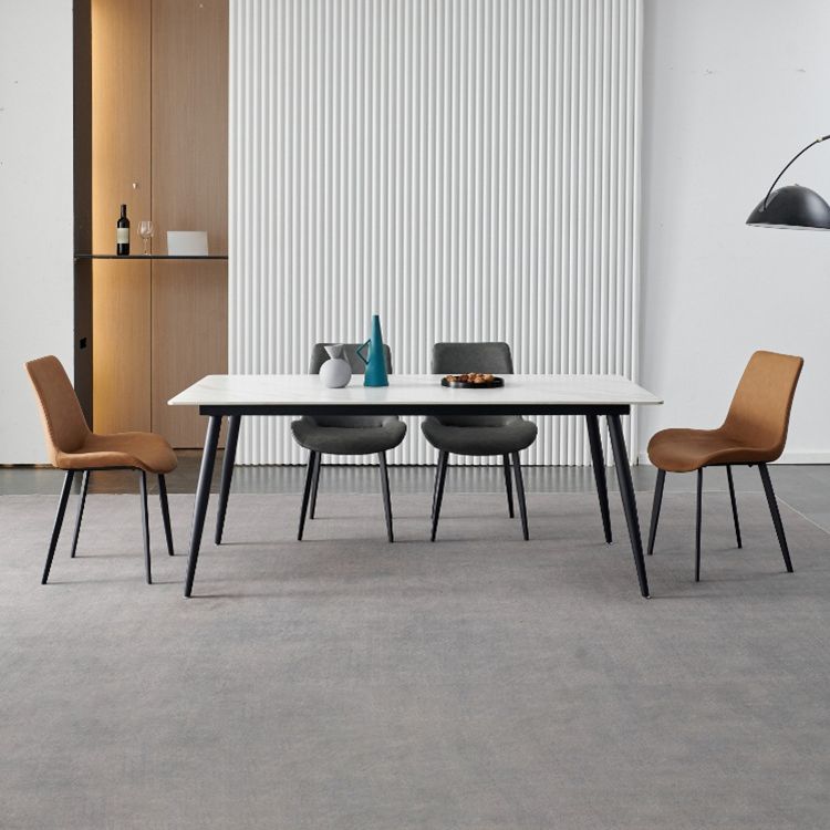 Muebles de piedra de cocina nórdicos 1/5/7 PCS Altura estándar COMINACIÓN CORCES