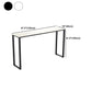 Living Room Modern Bar Table 42-inch Height Stone Top Bistro Table Clearhalo 'Bar Furniture' 'Bar Tables' 'bar_tables' 'furn' 'furn_bar_tables' 'Furniture' 'furniture_bar_tables' 'Kitchen & Dining Furniture' 1200x1200_c3e4fc43-caf0-4e16-93a4-6042db41e443