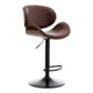 Modern Swivel Footrest Bar Stool Metal Backrest Indoor Counter Stool with Wood Seat Clearhalo 'Bar Furniture' 'Bar Stools' 'bar_stools' 'furn' 'furn_bar_stools' 'Furniture' 'Kitchen & Dining Furniture' 1200x1200_c3e59f67-623b-45b0-b70d-71cdfe823199
