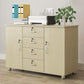 Nordic Style Cabinet Wood with Lock and Storage Lateral File Cabinet Clearhalo 'Filing Cabinets' 'filling_cabinets' 'furn' 'furn_filling_cabinets' 'Furniture' 'Office Furniture' 1200x1200_c3e6b945-ee91-4ab6-aee3-b086274c7de0