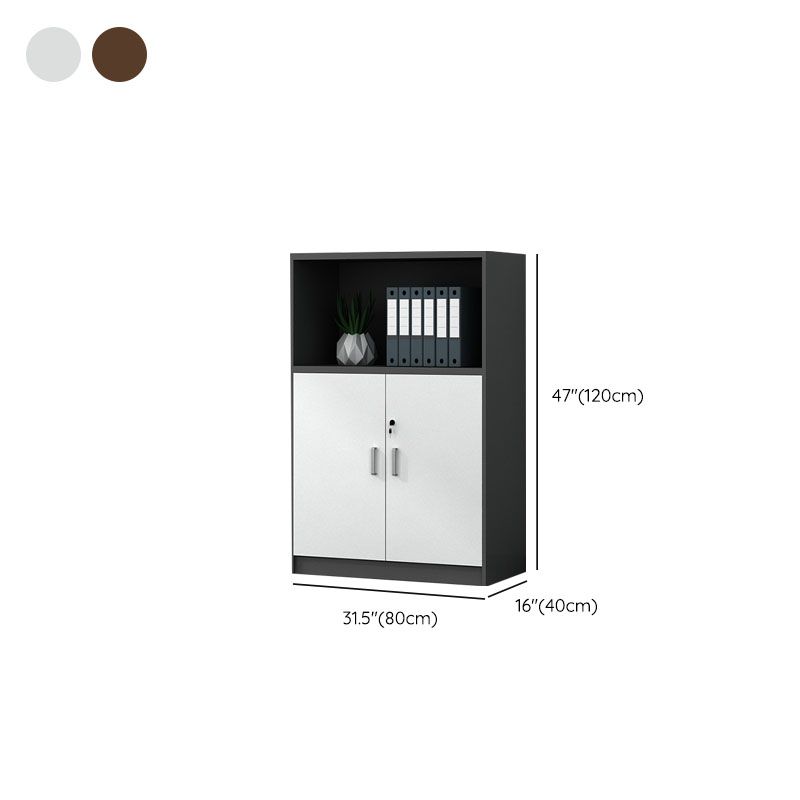 Engineered Wood Vertical Filing Cabinet Contemporary File Cabinet Clearhalo 'Filing Cabinets' 'filling_cabinets' 'furn' 'furn_filling_cabinets' 'Furniture' 'Office Furniture' 1200x1200_c3e9820d-5400-4ca6-8a30-91cfae58e7a4