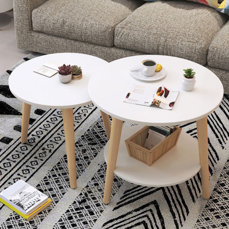 Contemporary Style Side End Table 3 Legs Sofa Side Accent Table Round Side End Table