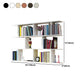 Modern Wall Mounted Shelf Bookcase Horizontal Engineered Wood Bookshelf