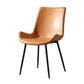 Industrial Design Faux Leather Side Chair Solid Back Chair for Home Clearhalo 'Dining Chairs' 'Dining Tables & Seating' 'dining_chair' 'furn' 'furn_dining_chair' 'Furniture' 'furniture_dining_chair' 'Kitchen & Dining Furniture' 1200x1200_c3ee4d64-f7b5-4ef8-bfad-0732d443528a