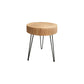 Scandinavian Round Solid Wood Coffee Table Metal 3 Legs/4 Legs Cocktail Table