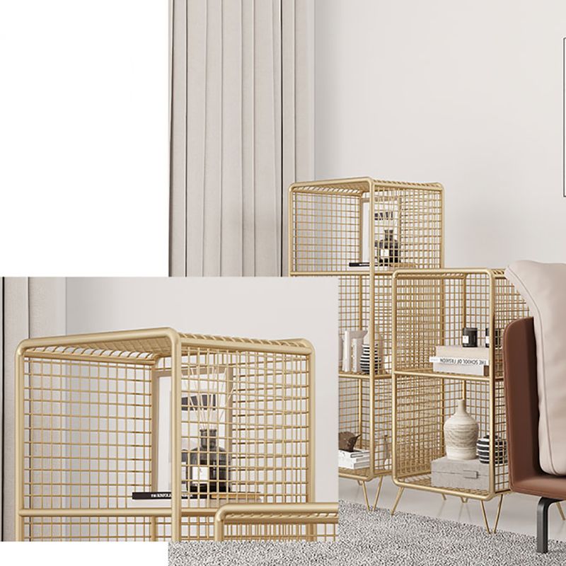 Glam Iron Standard Bookshelf Gold and Black Vertical Bookcase for Bedroom Clearhalo 'Bookcases' 'furn' 'furn_bookcases' 'Furniture' 'furniture_bookcases' 'Office Furniture' 1200x1200_c3f4efa0-d98a-412e-be4a-b99cb791eaef