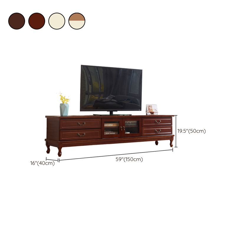 Transitional Wooden TV Stand TV Media Stand with Doors for Living Room Clearhalo 'furn' 'furn_tv_stands_entertainment_centers' 'Furniture' 'Living Room Furniture' 'TV Stands & Entertainment Centers' 'TV Stands & Media Storage Furniture' 'tv_stands_entertainment_centers' 1200x1200_c3f5b7ec-7a69-4d1b-964d-8a5dfcd5f7a8