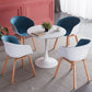 Modern Artificial Wooden Dining Table Round Table with Metal Pedestal Base Clearhalo ' dining_table' 'Dining Tables & Seating' 'Dining Tables' 'furn' 'furn_dining_table' 'Furniture' 'furniture_dining_table' 'Kitchen & Dining Furniture' 'kitchen&dining_furn' 'kitchen' 'kitchen_dining_table' 1200x1200_c3f7fc82-7d52-46f4-8b5a-816dc5e95b20