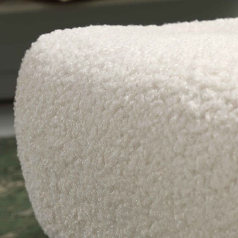 Scandinavian Slipper Accent Chair Solid Wood Frame Slipper Chair