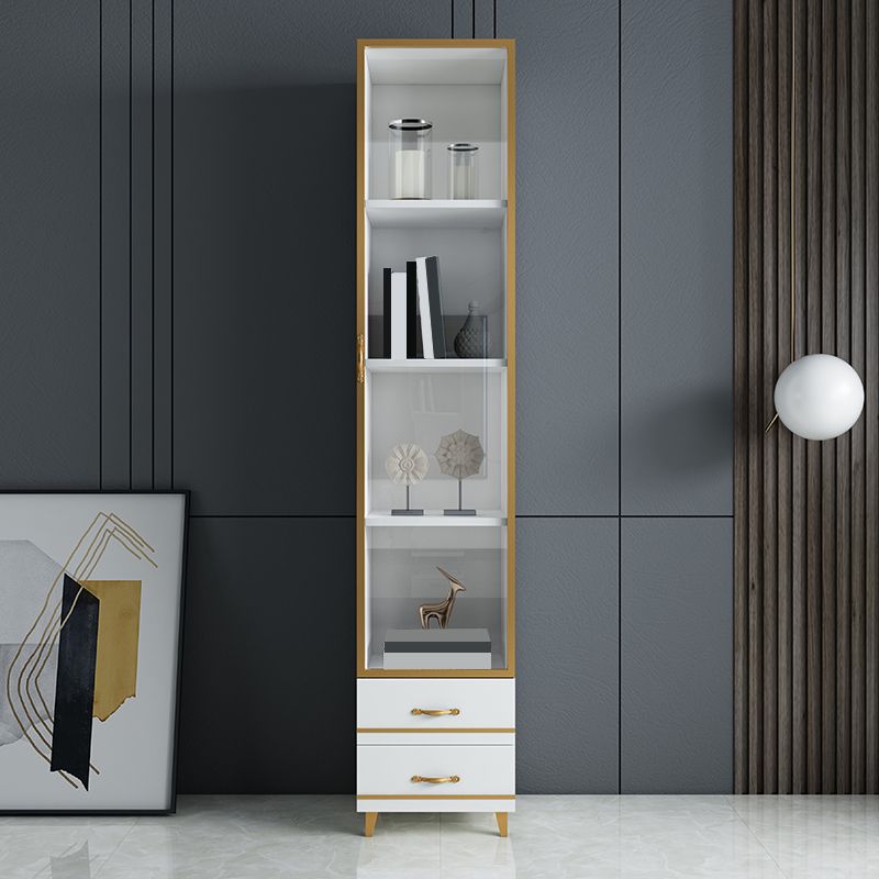 82.68"H Bookcase Contemporary Style Bookshelf With Doors for Office Home Clearhalo 'Bookcases' 'furn' 'furn_bookcases' 'Furniture' 'furniture_bookcases' 'Office Furniture' 1200x1200_c404484b-5935-491a-8228-872550579819