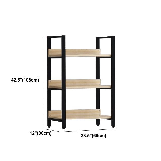 Modern Engineered Bookcase Natural Etagere Bookshelf for Any Room
