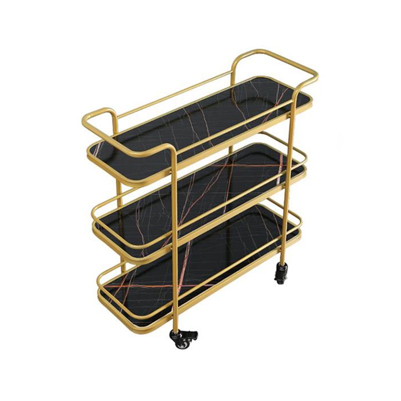 Modern Rolling Prep Table Metal Rectangular Prep Table for Home Use Clearhalo 'furn' 'furn_kitchen_islands_carts' 'Furniture' 'Kitchen & Dining Furniture' 'Kitchen Islands & Carts' 'kitchen_islands_carts' 1200x1200_c40829d6-f5c3-477f-8d76-b245c8a6b996