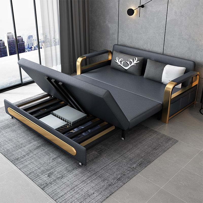 Glam imbottito futon e materasso cuscino posteriori del divano per dormiente futon