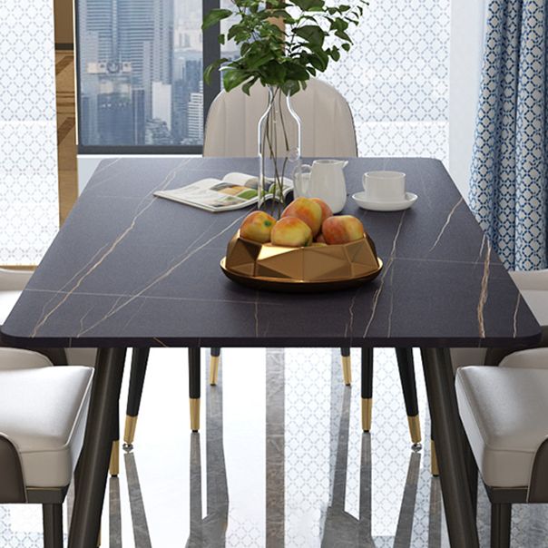 Modern 1/2/5/6/7 Pieces Dining Set Stone Top Dining Furniture Set Clearhalo 'Dining Room Sets' 'Dining Tables & Seating' 'dining_room_set' 'furn' 'furn_dining_room_set' 'Furniture' 'Kitchen & Dining Furniture' 1200x1200_c40d1b8d-c28c-440d-b9a5-12e27d6942a1