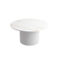 Round White Slate Coffee Table Pedestal 2 Nesting Coffee Table Set Clearhalo 'Coffee & Accent Tables' 'Coffee Tables' 'coffee_tables' 'furn' 'furn_coffee_tables' 'Furniture' 'furniture_coffee_tables' 'Living Room Furniture' 1200x1200_c40d56f6-f9f7-47e6-805c-f9a5b5cab889