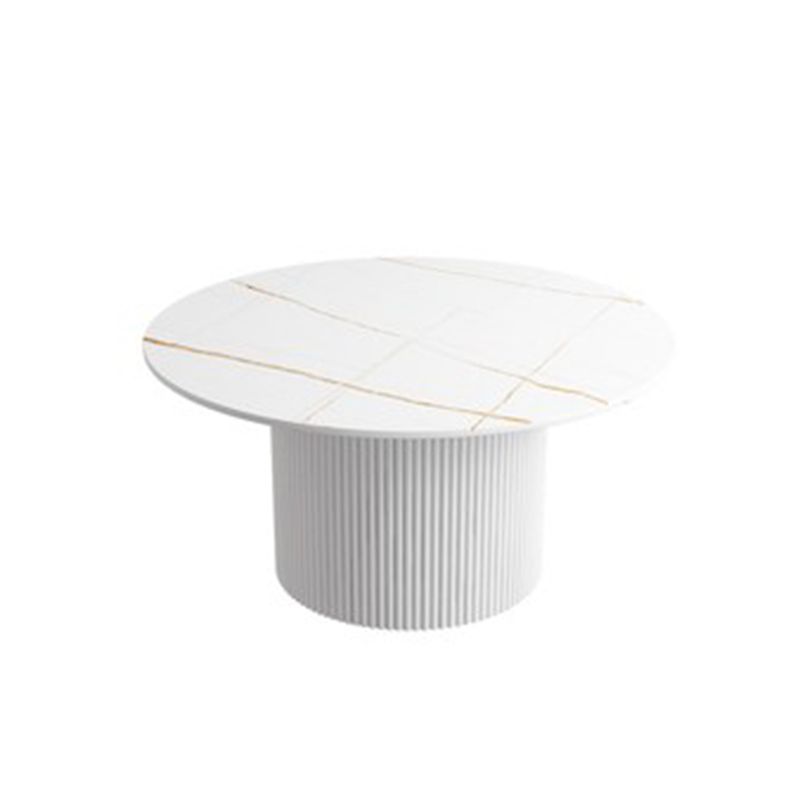 Round White Slate Coffee Table Pedestal 2 Nesting Coffee Table Set Clearhalo 'Coffee & Accent Tables' 'Coffee Tables' 'coffee_tables' 'furn' 'furn_coffee_tables' 'Furniture' 'furniture_coffee_tables' 'Living Room Furniture' 1200x1200_c40d56f6-f9f7-47e6-805c-f9a5b5cab889