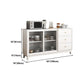 Ritmo rettangolare sideboard mobile da cucina in legno contemporaneo