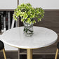 Nordic Marble Bar Table 42-inch Height Gold Metal Base Bistro Table Clearhalo 'Bar Furniture' 'Bar Tables' 'bar_tables' 'furn' 'furn_bar_tables' 'Furniture' 'furniture_bar_tables' 'Kitchen & Dining Furniture' 1200x1200_c412fc38-b38e-4e4e-be22-0dff1f26e7a2