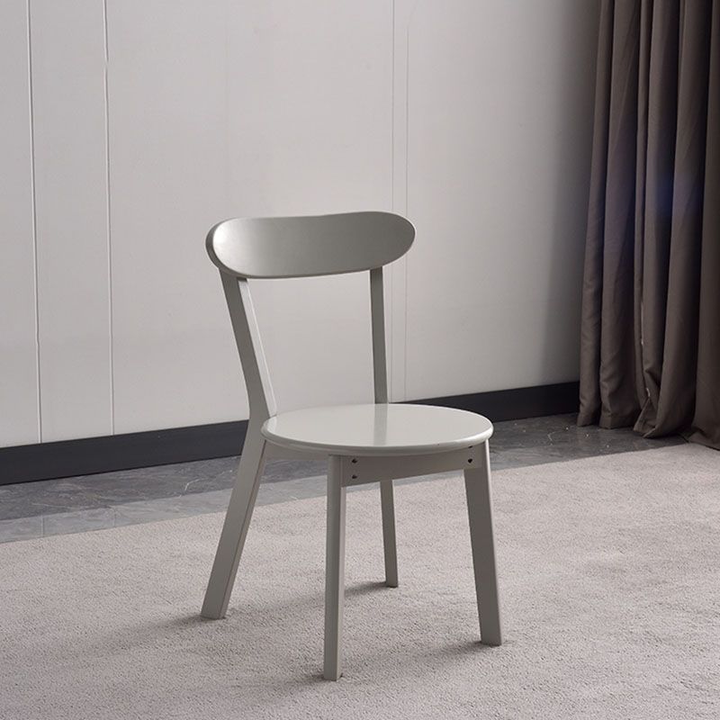 Contemporary Style Open Back Chairs Wood Kitchen Armless Chair Clearhalo 'Dining Chairs' 'Dining Tables & Seating' 'dining_chair' 'furn' 'furn_dining_chair' 'Furniture' 'furniture_dining_chair' 'Kitchen & Dining Furniture' 1200x1200_c414d8b5-5789-41b6-bfa9-d5da79e31a66