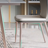 Designer Style 1/4/5/7 Pieces Dinette Set Rectangle Dining Table Set Clearhalo 'Dining Room Sets' 'Dining Tables & Seating' 'dining_room_set' 'furn' 'furn_dining_room_set' 'Furniture' 'furniture_dining_room_set' 'Kitchen & Dining Furniture' 1200x1200_c4176afc-71b3-4e96-8ea3-958a5999f673