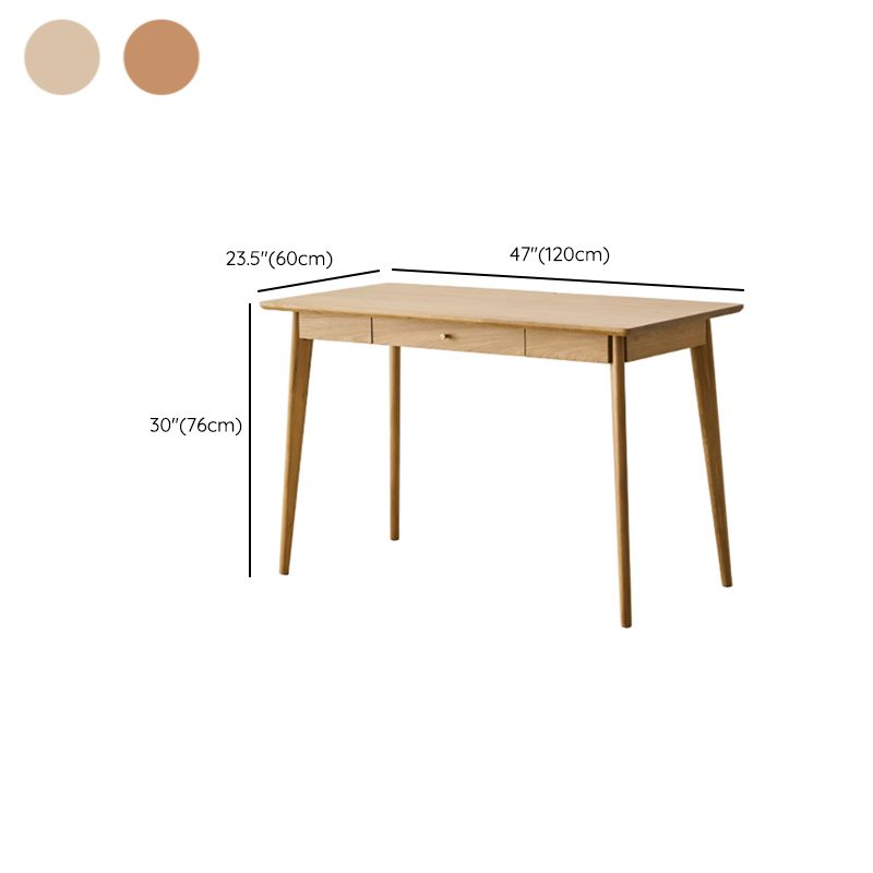 Modern Cable Management Office Desk Bedroom Solid Wood Writing Desk Clearhalo 'furn' 'furn_office_desk' 'Furniture' 'Office Desks' 'Office Furniture' 'office_desk' 1200x1200_c41bd0b9-5440-4a30-af66-73fe404d8033