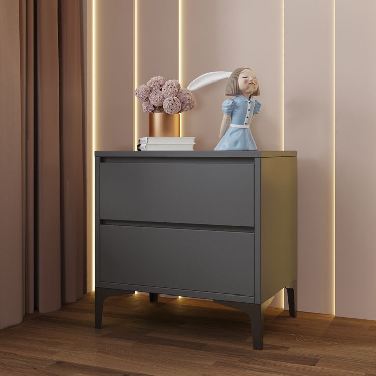 ホーム用の2つの引き出し付きナイトスタンドストレージナイトテーブル