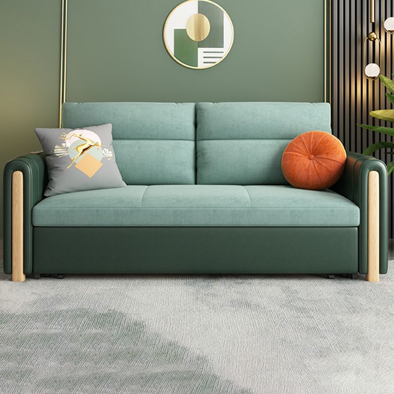 Canapé de canapé de lit convertible convertible avec oreillers avec oreillers