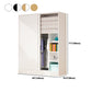 Contemporary Wardrobe Cabinet Sliding Storage Cabinet for Home