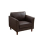 Contemporary Pillow Back Sofa 31"H Flared Arm Couch for Apartment Clearhalo 'furn' 'furn_sofas' 'Furniture' 'furniture_sofas' 'Living Room Furniture' 'Sofa' 'sofas' 1200x1200_c425eaf2-1db0-4c16-953a-5f84195bdfb3