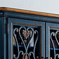 Glam Style Buffet Sideboard Wood Server with Door and Drawer Clearhalo 'buffet_sideboard' 'Buffets & Sideboards' 'furn' 'furn_buffet_sideboard' 'Furniture' 'Kitchen & Dining Furniture' 1200x1200_c4266f20-5078-4d9e-ac40-51c8bb937dd7