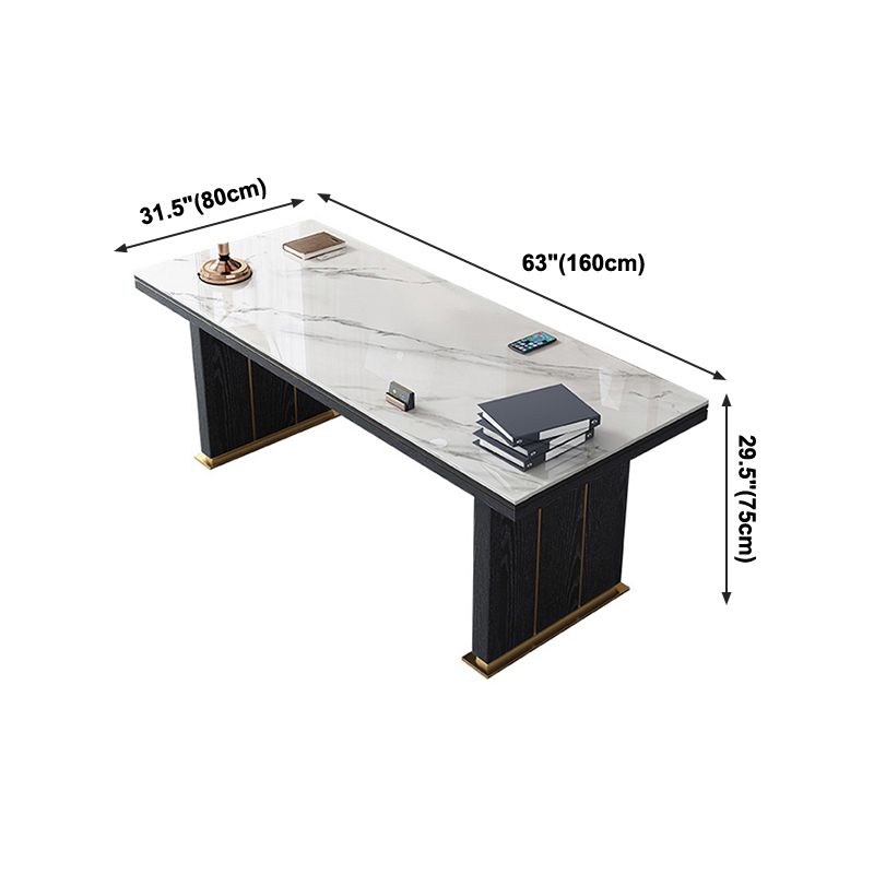 Traditional Luxury Dining Table White Rectangle Sintered Stone Table with Metal Base Clearhalo ' dining_table' 'Dining Tables & Seating' 'Dining Tables' 'furn' 'furn_dining_table' 'Furniture' 'furniture_dining_table' 'Kitchen & Dining Furniture' 'kitchen&dining_furn' 'kitchen' 'kitchen_dining_table' 1200x1200_c4270c26-8d55-4bb9-afa3-94640e6d0ed4