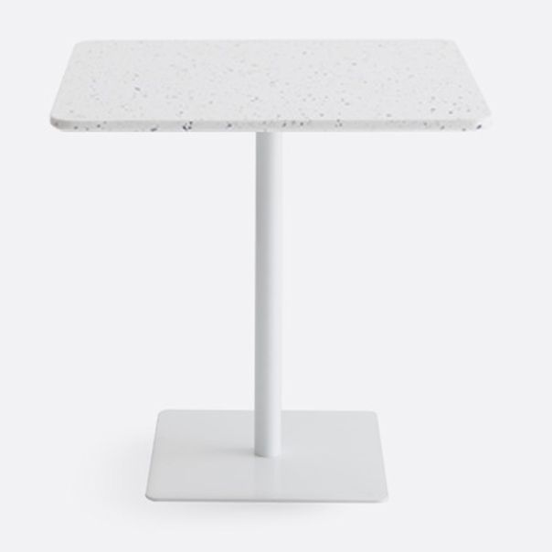 Square Pedestal Dinner Table Industrial Style Stone Dining Table for Home Clearhalo ' dining_table' 'Dining Tables & Seating' 'Dining Tables' 'furn' 'furn_dining_table' 'Furniture' 'furniture_dining_table' 'Kitchen & Dining Furniture' 'kitchen&dining_furn' 'kitchen' 'kitchen_dining_table' 1200x1200_c4270f8a-442e-457d-a9b0-90c611346096