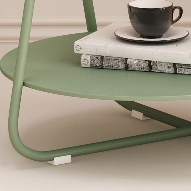 Tableau latérale en bois rond en bois scandinave 19.6 pouces