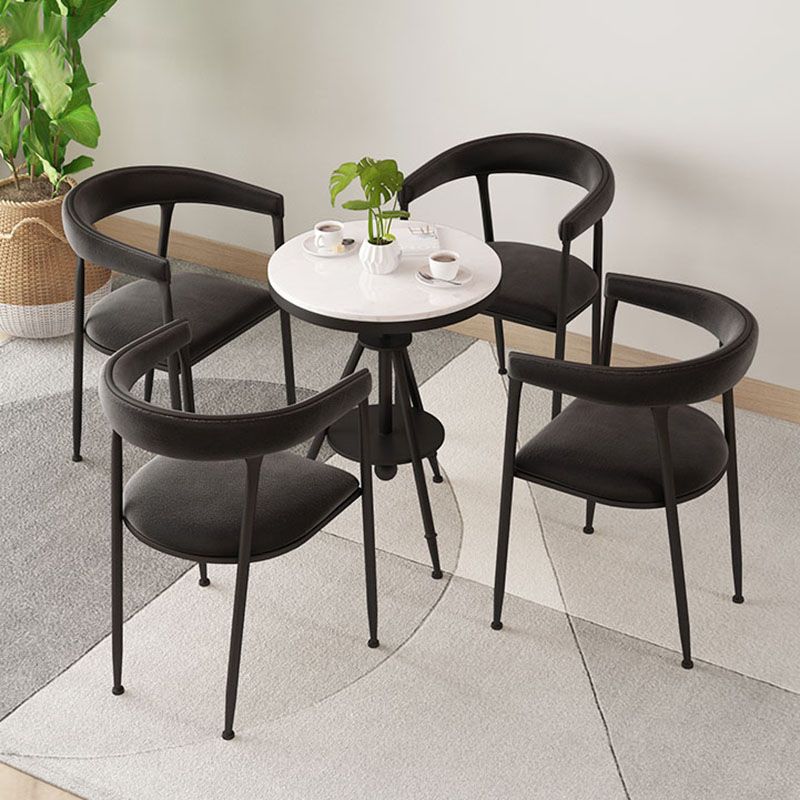 Glam Velvet Dining Room Chairs Metal Dining Side Arm Chairs for Restaurant Use Clearhalo ' kitchen&dining_furn' 'Dining Chairs' 'Dining Tables & Seating' 'dining_chair' 'furn' 'furn_dining_chair' 'Furniture' 'furniture_dining_chair' 'Kitchen & Dining Furniture' 'kitchen' 1200x1200_c42df923-2fdc-4560-bd86-a65b3eae96b0