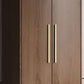 Brown Engineered Wood Wardrobe Closet Modern Wardrobe Armoire