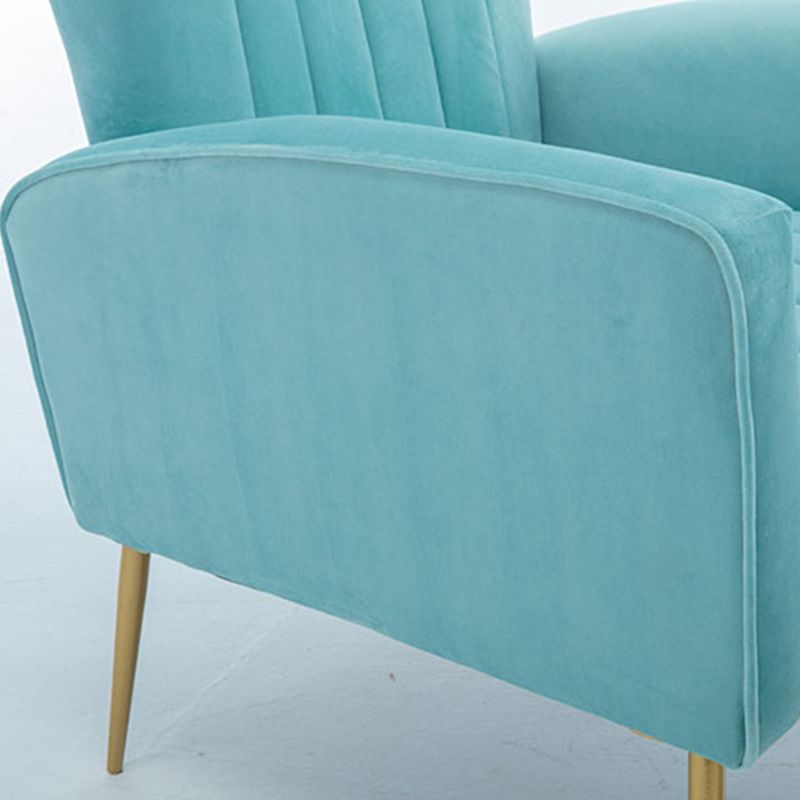 Wingback Stuhl 27,55 "L x 34,25" W x 40,94 "H Basis vier Bein Wingback Stuhl