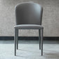 Modern Style Dining Chairs Armless Chairs with Metal Legs for Kitchen