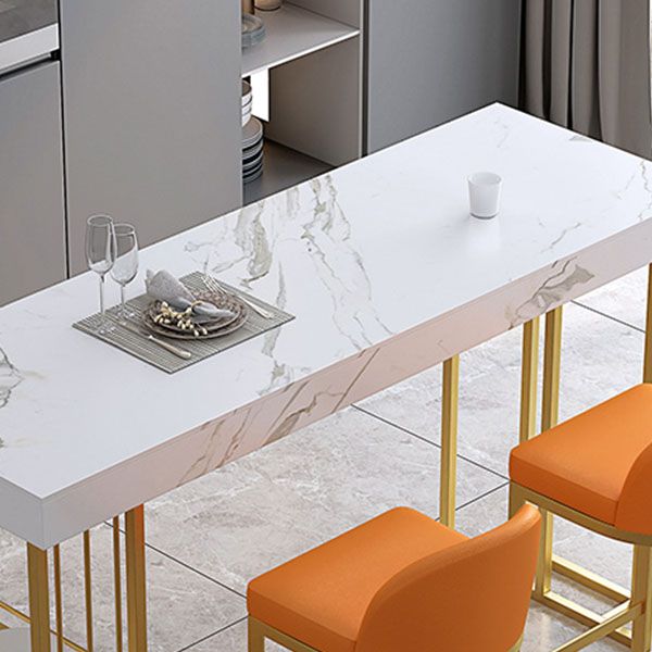 Steinstange Tisch Set Industrial Rechteck 1/2/5 Stück Pubtisch Set Set