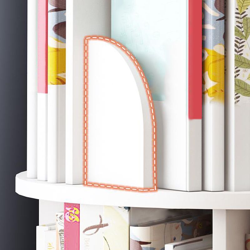 Wood Geometric Bookcase Contemporary Closed Back Book Shelf for Home Office Clearhalo 'Bookcases' 'furn' 'furn_bookcases' 'Furniture' 'furniture_bookcases' 'Office Furniture' 1200x1200_c434e2da-96c5-4ad9-a719-e4fab1c4c110