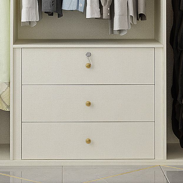 Engineered Wood Wardrobe Cabinet Modern Wardrobe Closet with Shelves for Home Clearhalo 'Armoires & Wardrobes' 'armoires_wardrobes' 'Bedroom Furniture' 'furn' 'furn_armoires_wardrobes' 'Furniture' 1200x1200_c437676b-1f47-43a0-b086-1761e98f55e8